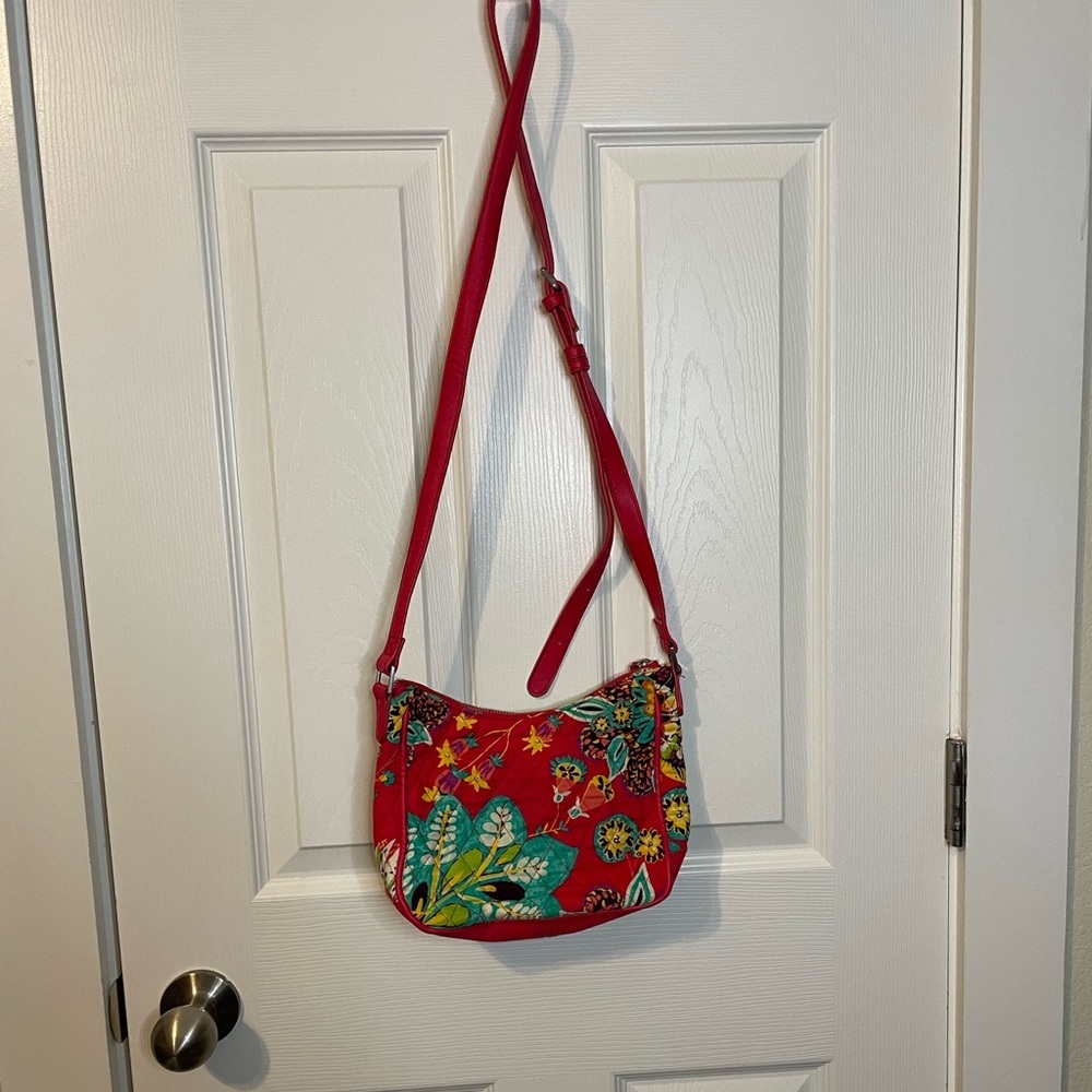 Vera Bradley retired Summer 2017 ‘Rumba’ mini Vivian crossbody bag EUC - Picture 3 of 13